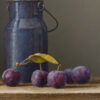 Plums & Blue Flask