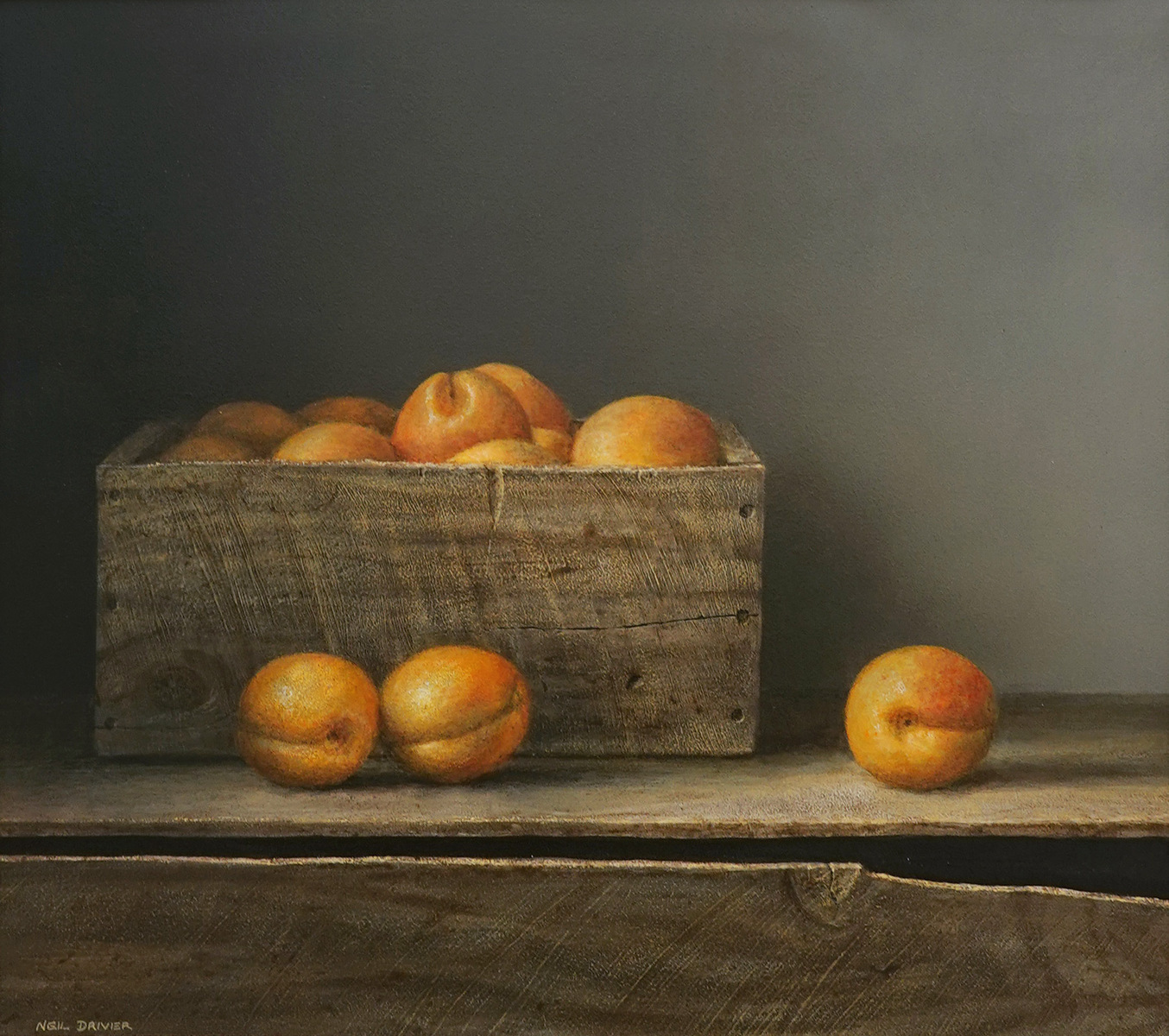 Apricots in Box