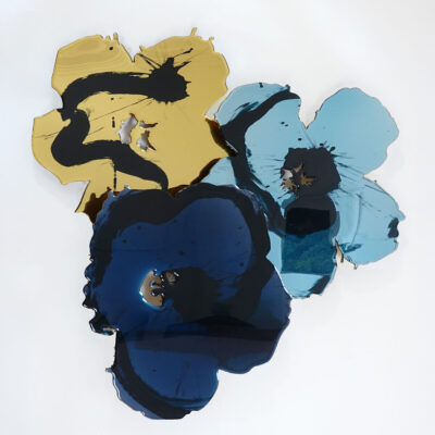 Flowers From Andy - Gold & Frozen Periwinkle + Mozart Blue